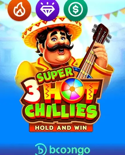 3 Super Hot Chillies - machine à sous 3Oaks
